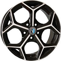 Диски  Khomen 1612 6,5x16 5*114,3 Et:46 Dia:67,1 Black-FP
