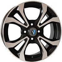 Диски  Khomen 1504 6x15 5*100 Et:40 Dia:57,1 Black