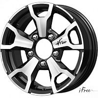 Диски  iFree Тайган 6x16 5*139,7 Et:40 Dia:98,1 BK