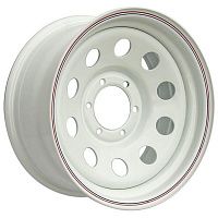 Диски  Off-Road-Wheels White 8x15 5*139,7 Et:-5 Dia:110,1 белый