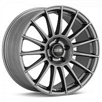 Диски  OZ SUPERTURISMO DAKAR 8,5x20 5*120 Et:40 Dia:79 MATT GRAPHITE SILVER LETTERING